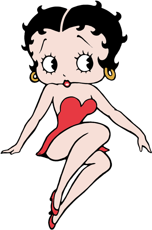 Betty Boop Clip Art (507x752)