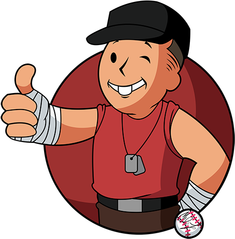 Red Vault Scout By Vaultscout - Vault Boy Tf2 (500x500)