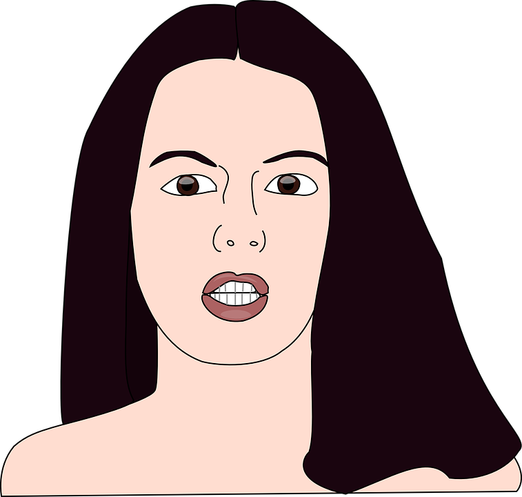 Free Vector Girl Head Clip Art - Girl Head (757x720)