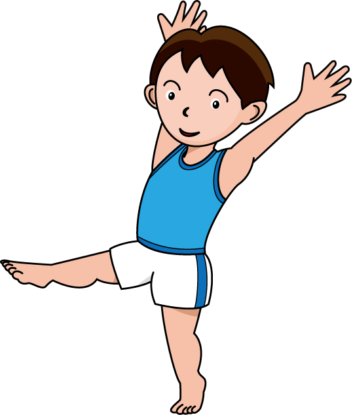 6601 Gymnastics Clipart People Free Clip Art Images - Boys Gymnastics Clipart (353x415)