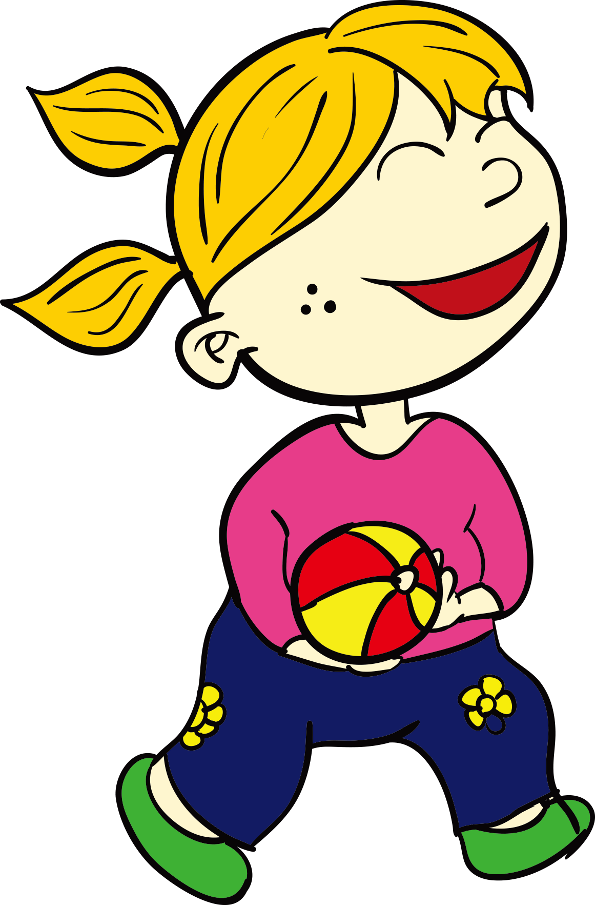 Girl Boy Clip Art - Girl Boy Clip Art (1161x1764)