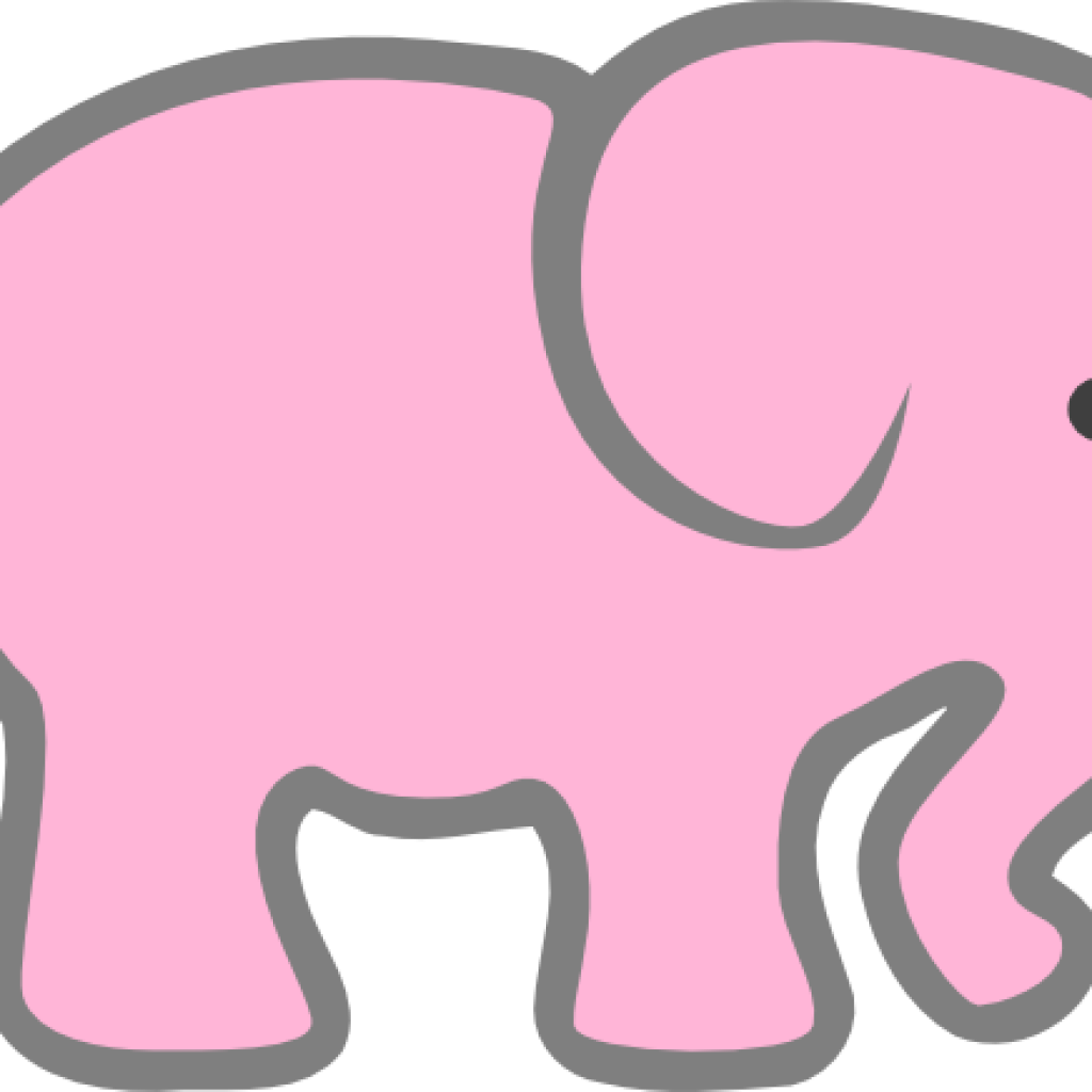 Elephant Clipart Baby Shower Pink Elephant Clip Art Pink Elephant Cut