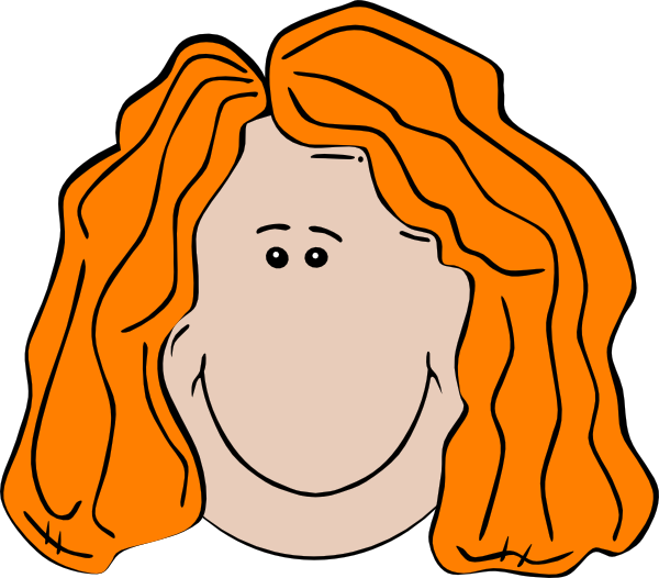 Anime Girl Clip Art - Wig Clip Art (600x526)