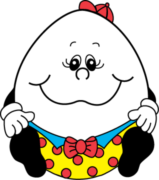 Traditional Nursery Rhymes Part - Humpty Dumpty Images Clip Art (533x600)