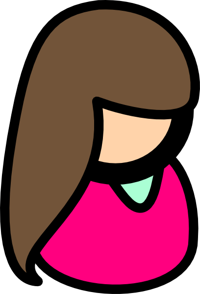 Girl Symbol Clip Art At - Girl Symbol Clip Art (408x599)