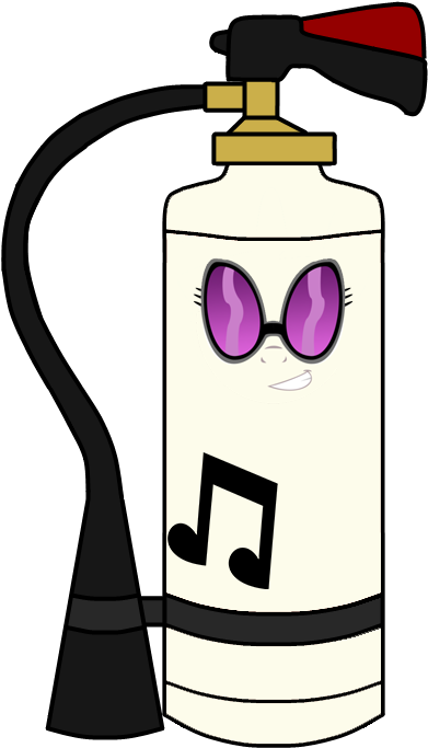 Vinyl Extinguisher I Think Mlp Character Themed Fire - Fire Extinguisher My Little Pony (900x750)