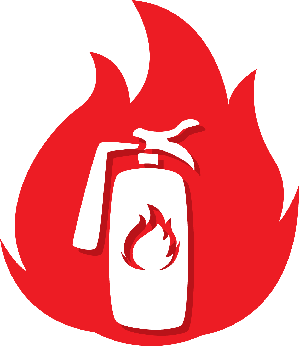 Portable Fire Extinguishers - Icon Fire Fighter (1144x1322)