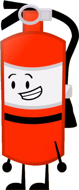 Fire Extinguisher - Object Lockdown Fire Extinguisher (332x777)