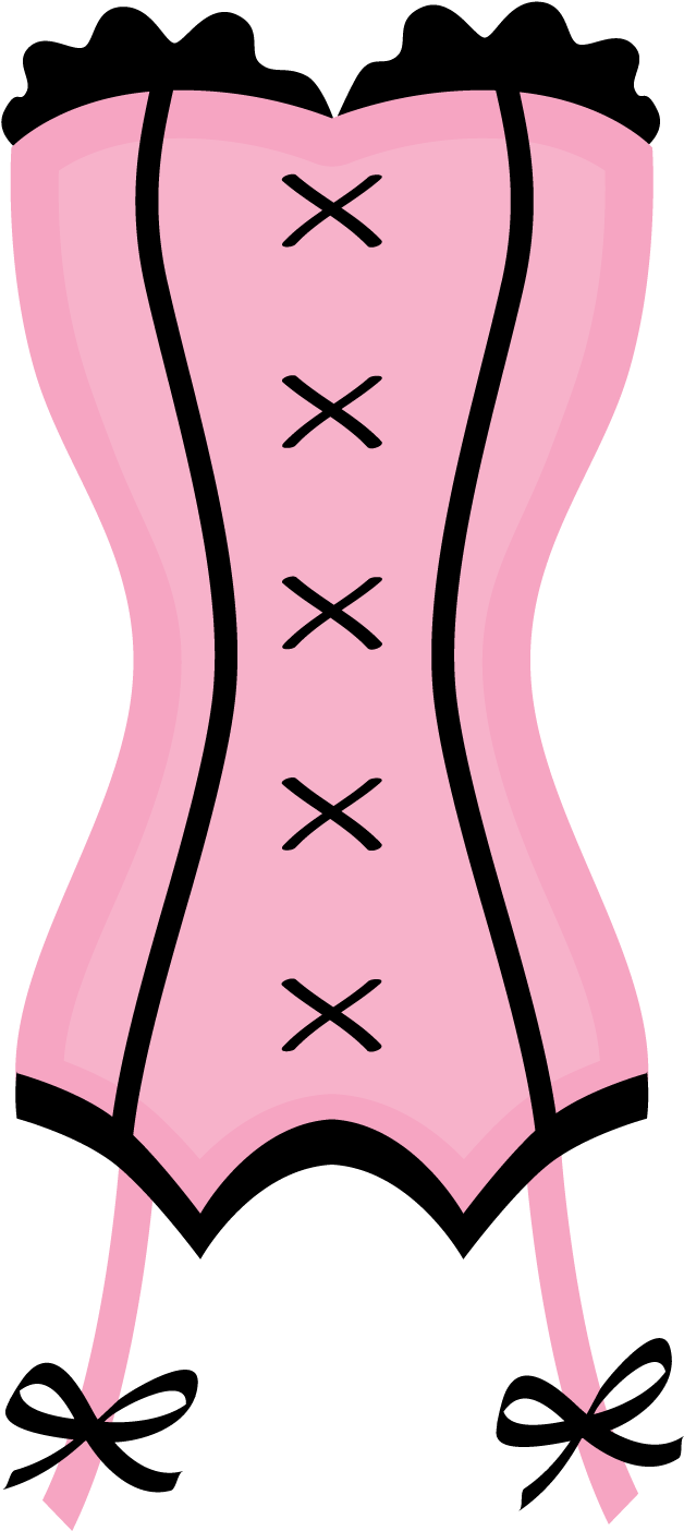 So Sexy In Pink Je T´aime Clip Art - Chá De Lingerie Png (761x1553)