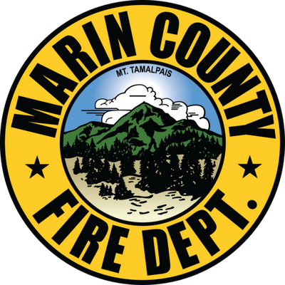 Marin County Fire - Marin County Fire Department Logo (400x400)