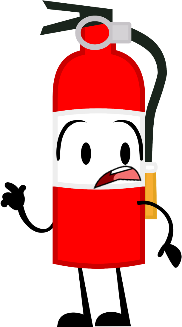 New Extinguisher Pose - Object Show Fire Extinguisher (683x1093)