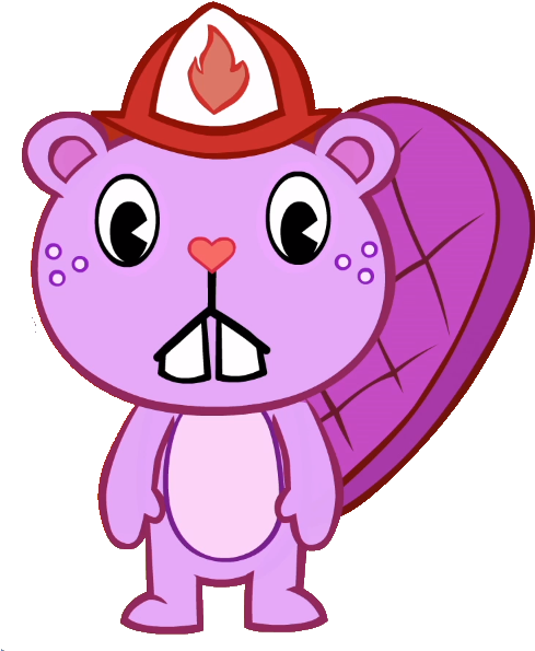 Firefighter Toothy - Happy Tree Friends Toothy (508x620)
