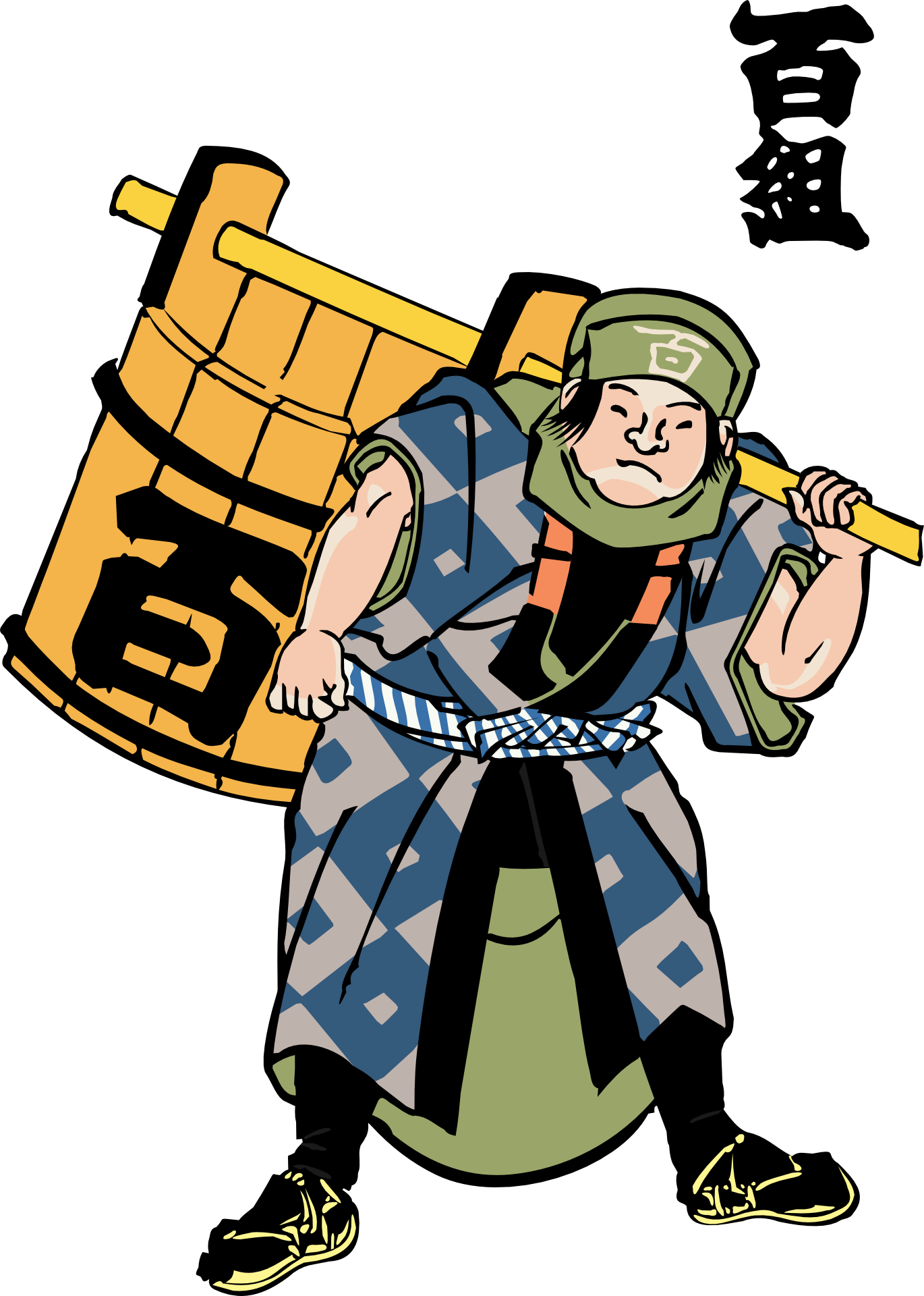 Edo Period Firefighter Firefighting Fire Department - Edo Period Firefighter Firefighting Fire Department (1370x1920)