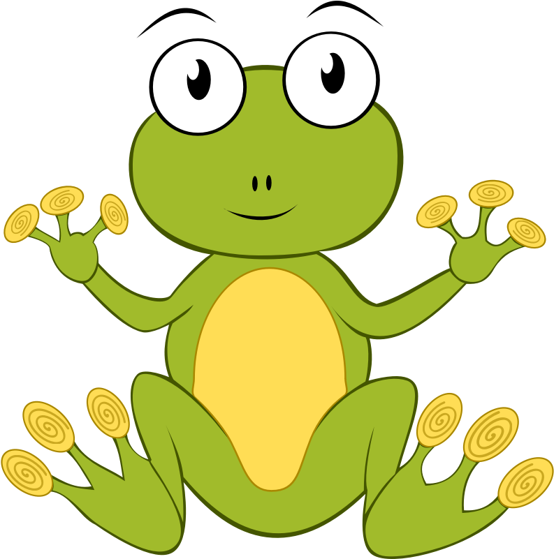Rana Clip Art Download - Frog Png Vector (800x800)