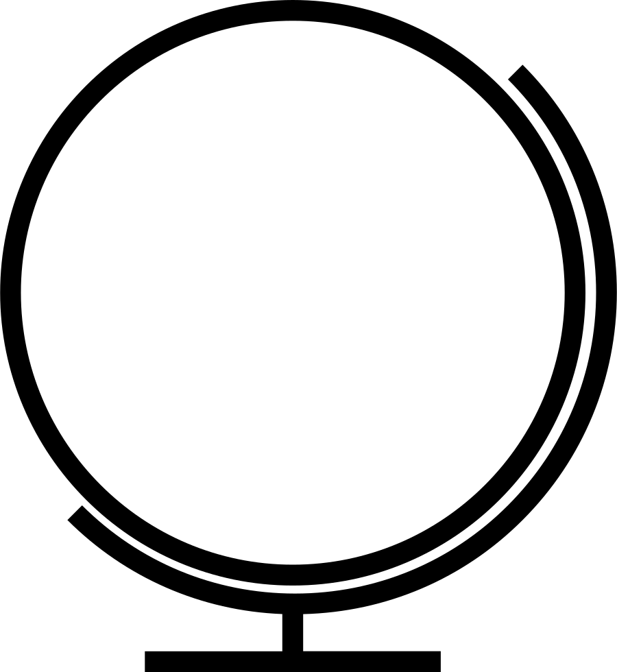 Blank Globe Comments - Blank Globe Png (900x980)