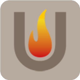 United Fireplace And Stove - Flame (366x366)