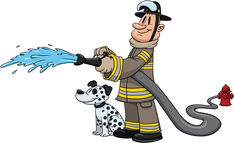 Firefighter Cartoon Fire Department Firefighting - Firefighter Cartoon Fire Depar...