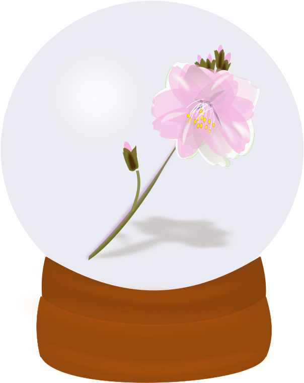 Flower Globe Clipart - Clip Art (689x800)