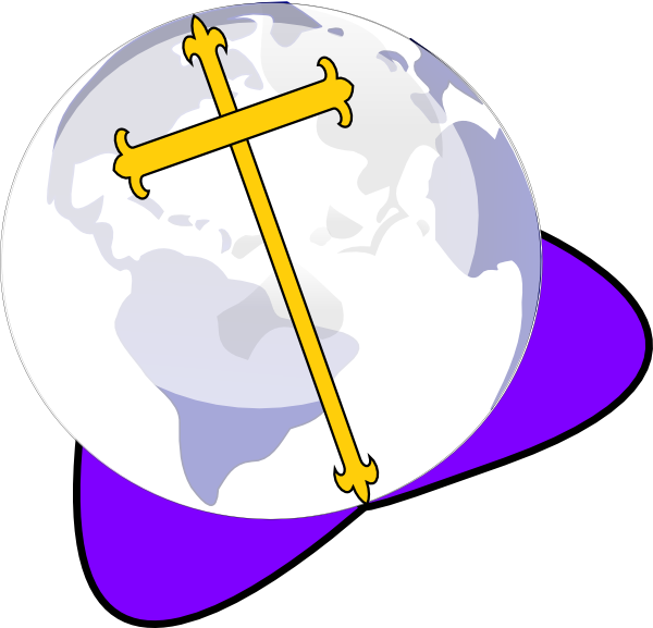 Cross Globe Png (600x577)