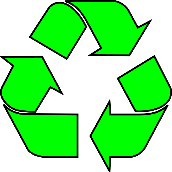 Recyling Clip Art - Biodegradable Clipart (600x600)