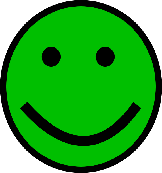 Happy Face Smiley Face Clip Art Emotions Free Clipart - Normal Difficulty Geometry Dash (564x601)