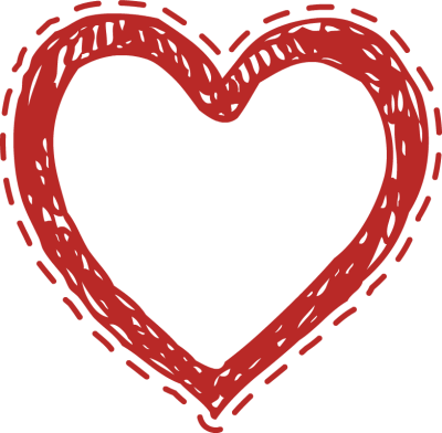 Heart Clipart Cute - Cute Red Heart Clipart (400x392)