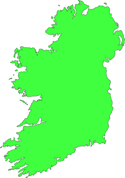 Small Map Of Ireland (420x595)