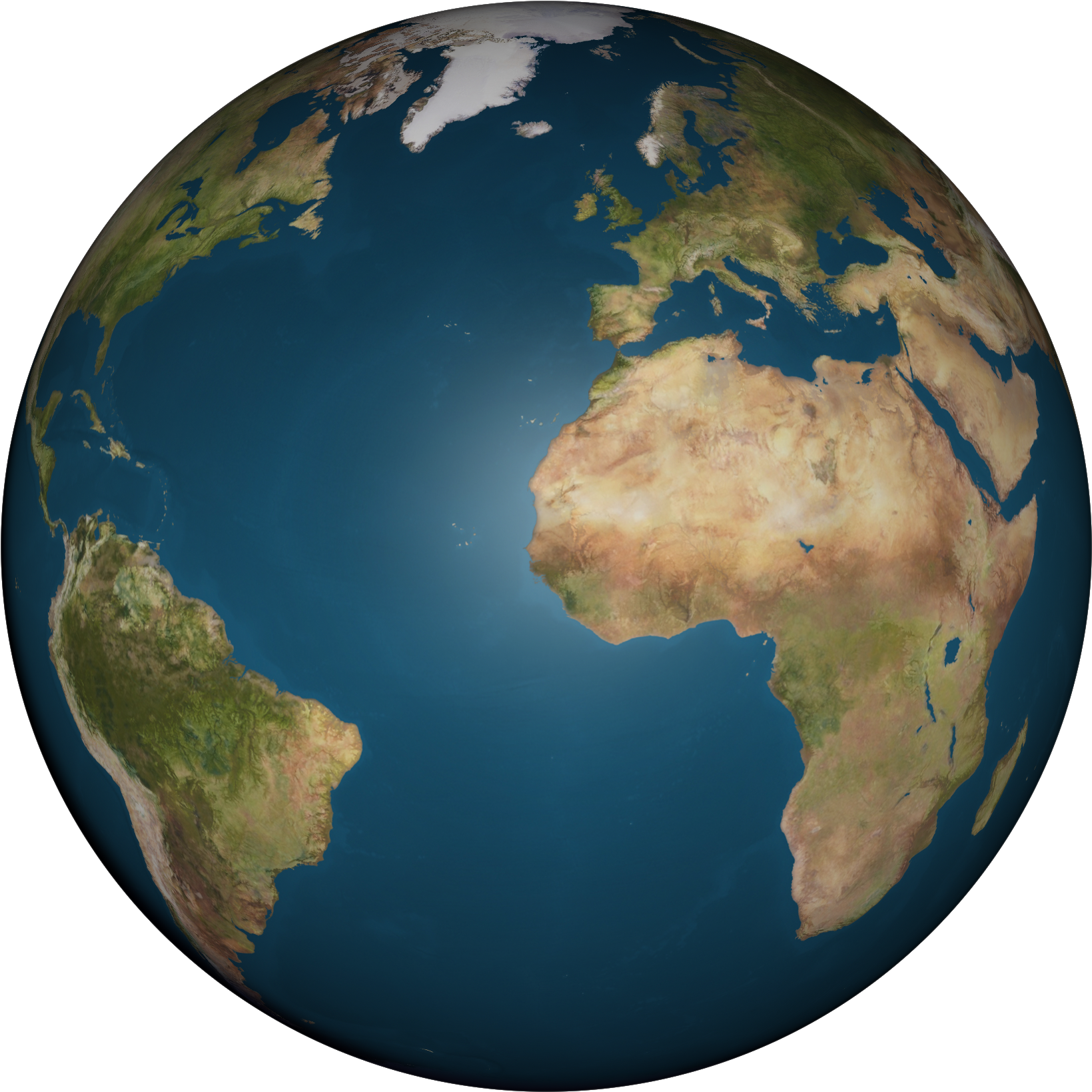 Earth Space Solutions - If The Earth Isnt Flat (2048x2048)