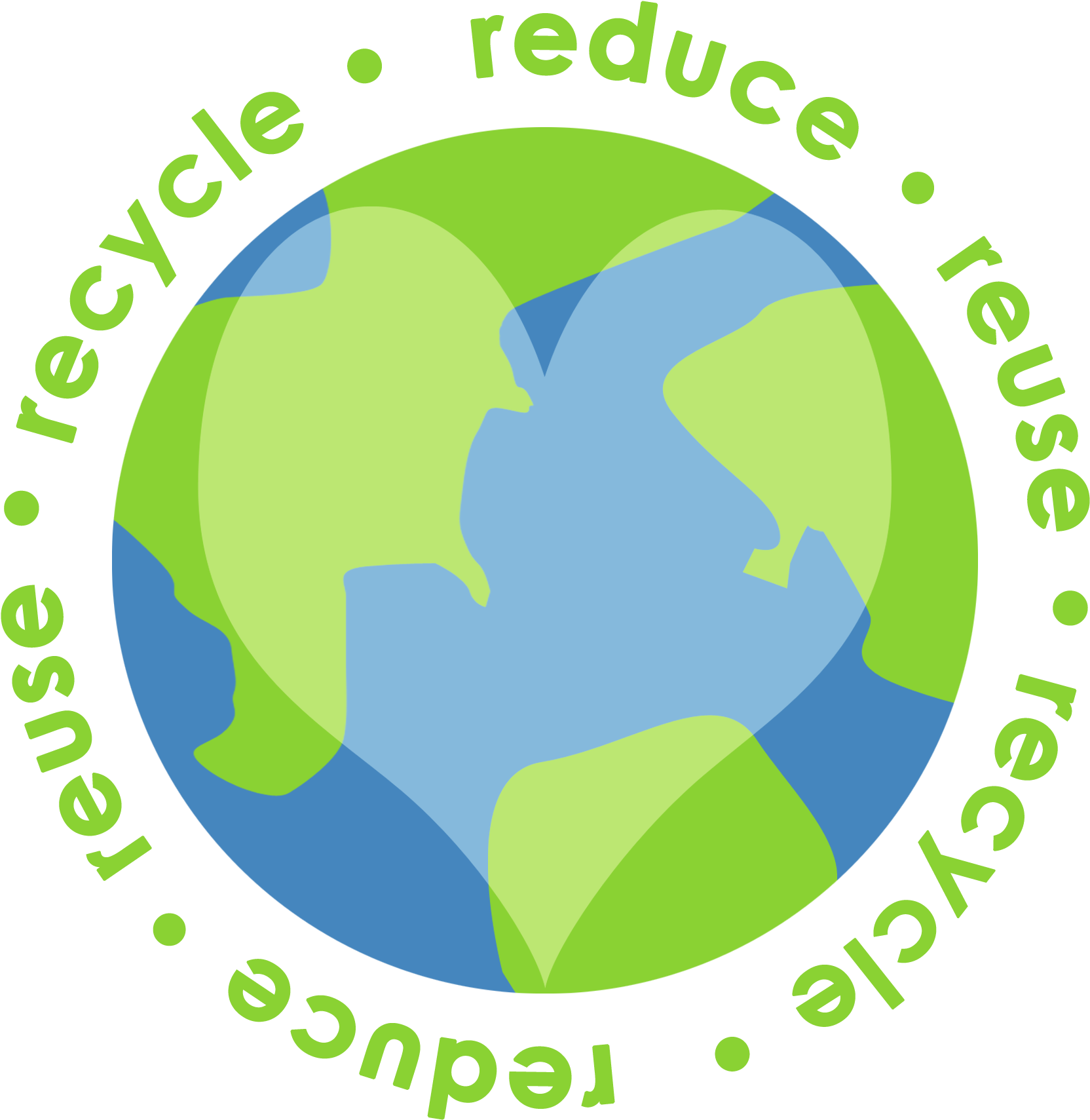 Reduce Reuse Recycle Symbol - Aman Bhalla Institute Of Engineering & Technology (1800x1800)
