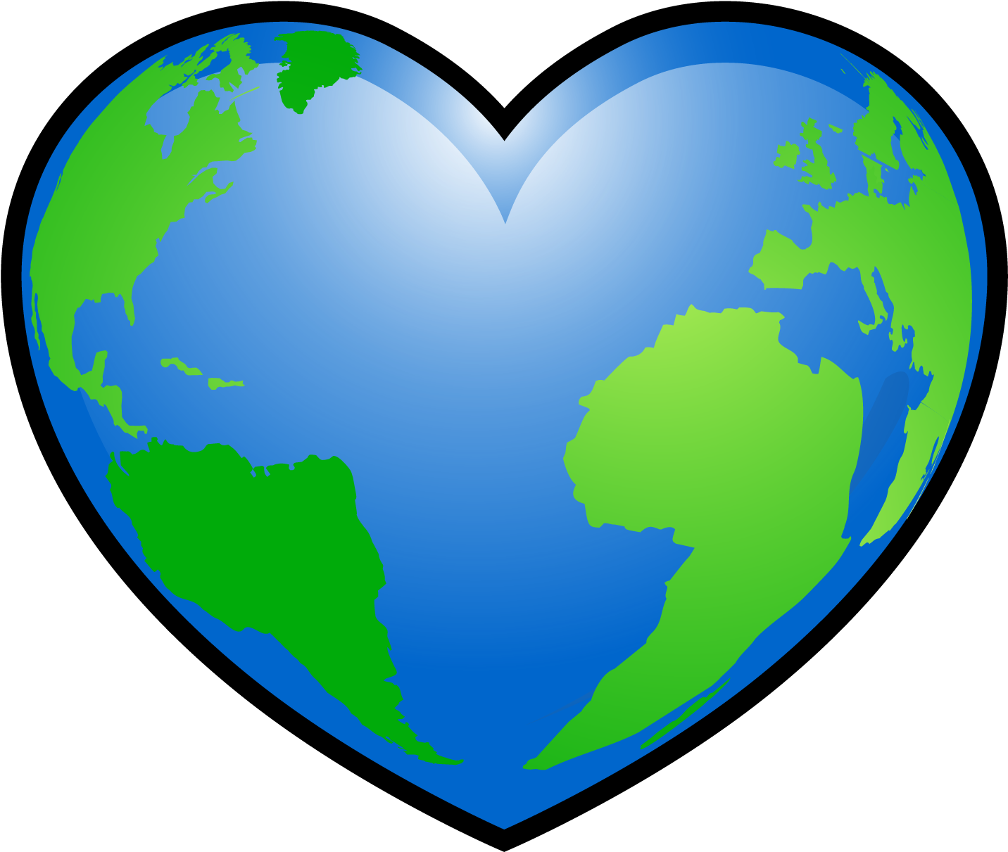 Love The Earth - Heart Bigger Than Earth (2829x1913)