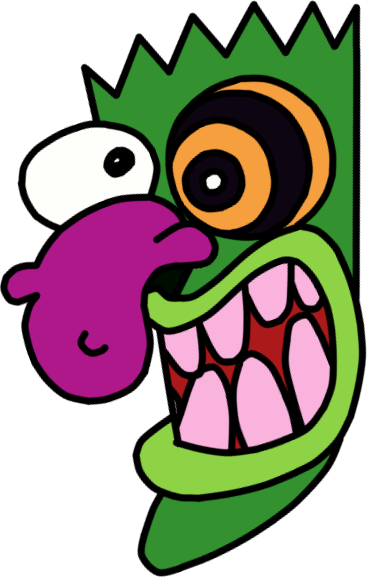 Have Fun - Courage The Cowardly Dog Mask (367x577)