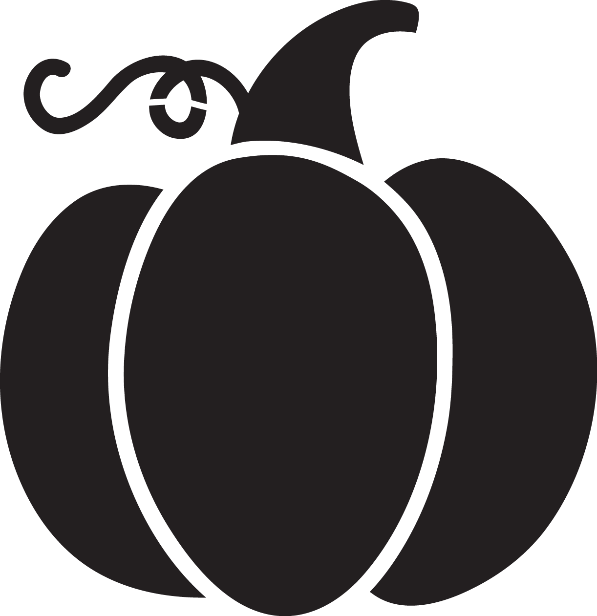 Pumpkin Clip Art Black White Pumpkin Png Black And White