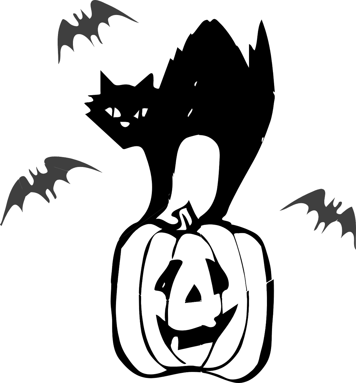 Cma Blog Amc October - Black Cat Clipart Halloween (1191x1280)