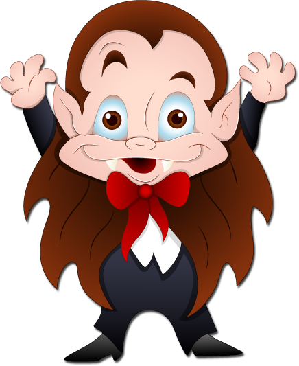 Vampire Clipart (436x533)