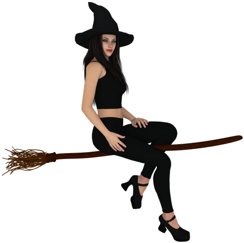 Free Halloween Clipart [4] Witch - Witch Free Clipart (522x511)