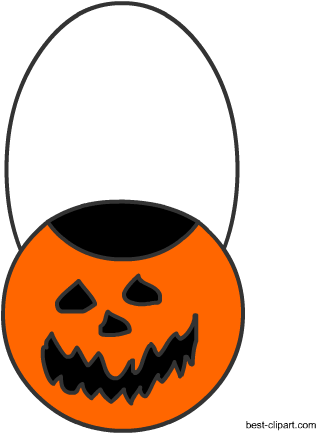 Free Halloween Clip Art Of Jack O Lantern Cauldron - Jack-o'-lantern (450x450)