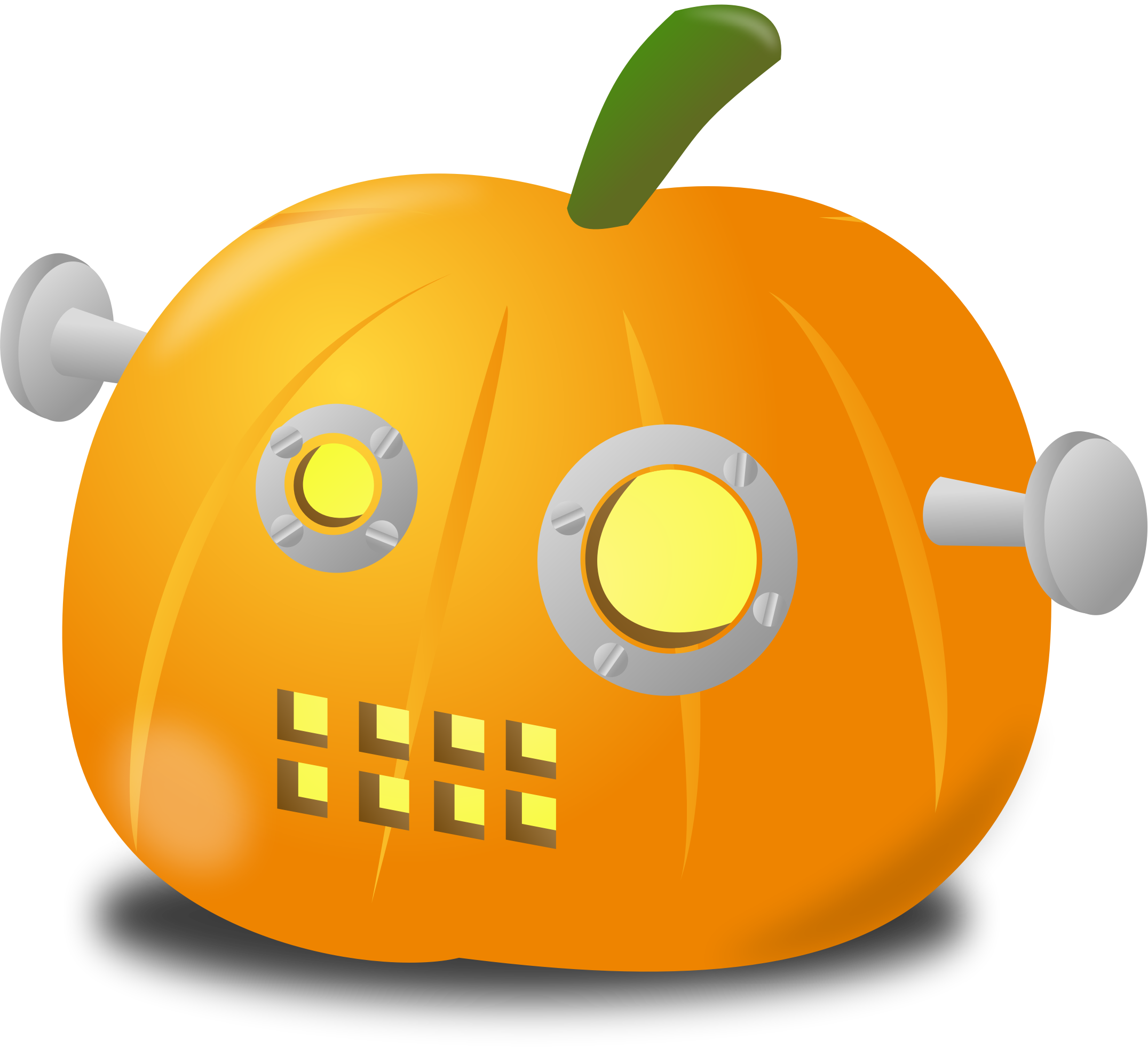Big Image - Robot Pumpkin (2151x1962)