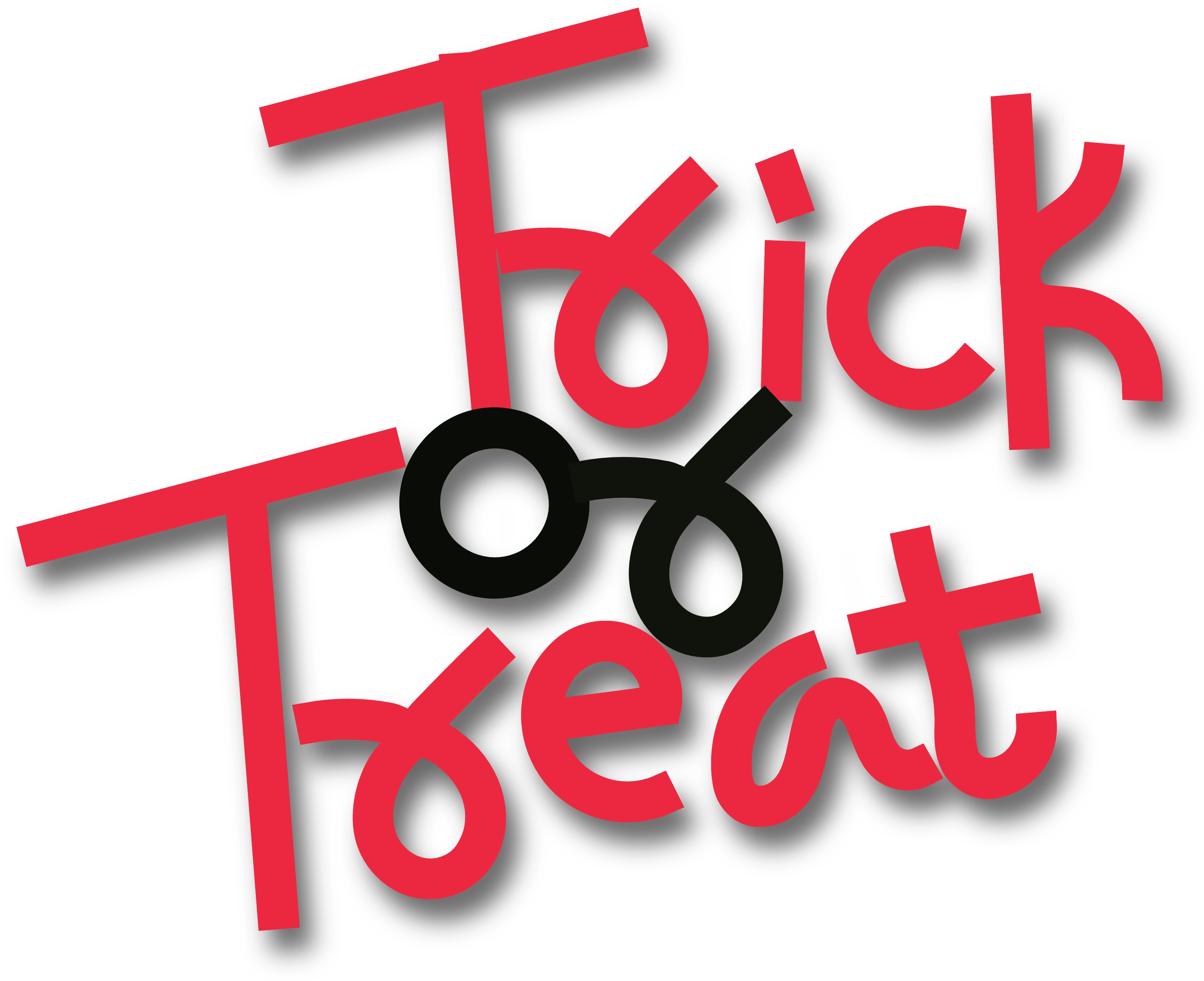 Trick Or Treat Text - Trick Or Treat Png (3200x2606)