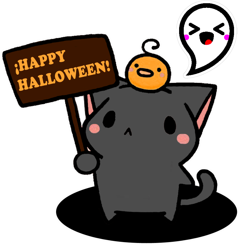 Happy Halloween - Halloween Kawaii (900x900)