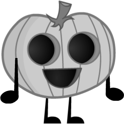 Wow White Pumpkin Pose - Portable Network Graphics (423x421)