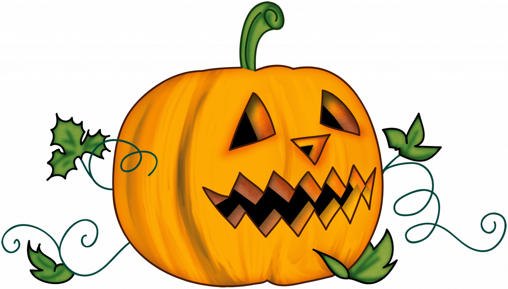 Halloween ~ Halloween Clipart Borders And Backgrounds - Halloween Pumpkin Clipart Transparent (1024x582)