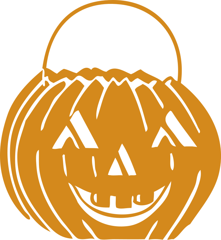 Pumpkin Cyclops Clip Art Download - Jack O Lantern Clip Art (737x800)