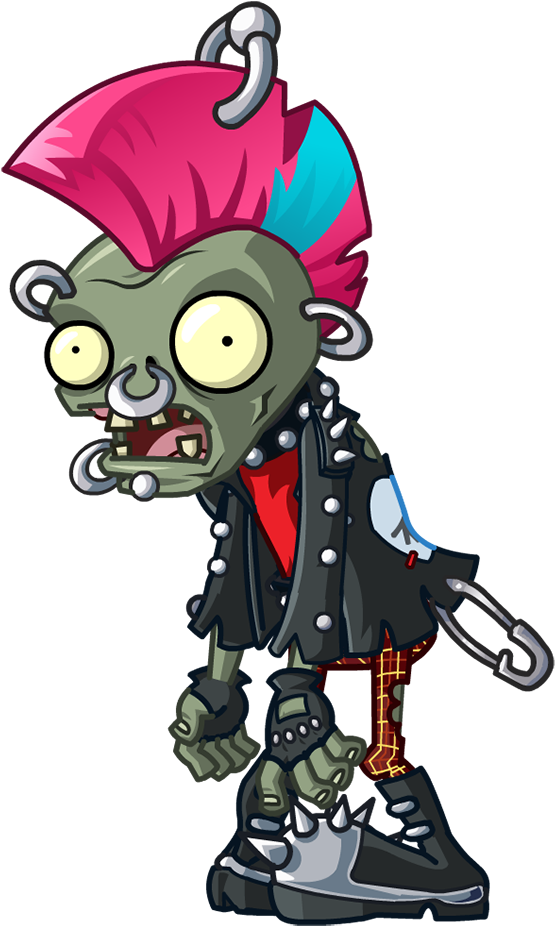Zombie Piercing Pvz - Neon Mixtape Tour Zombies (640x958)