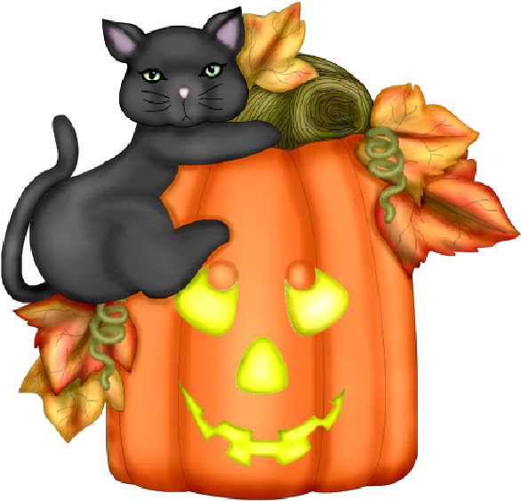Good Morning With Halloween (600x600)