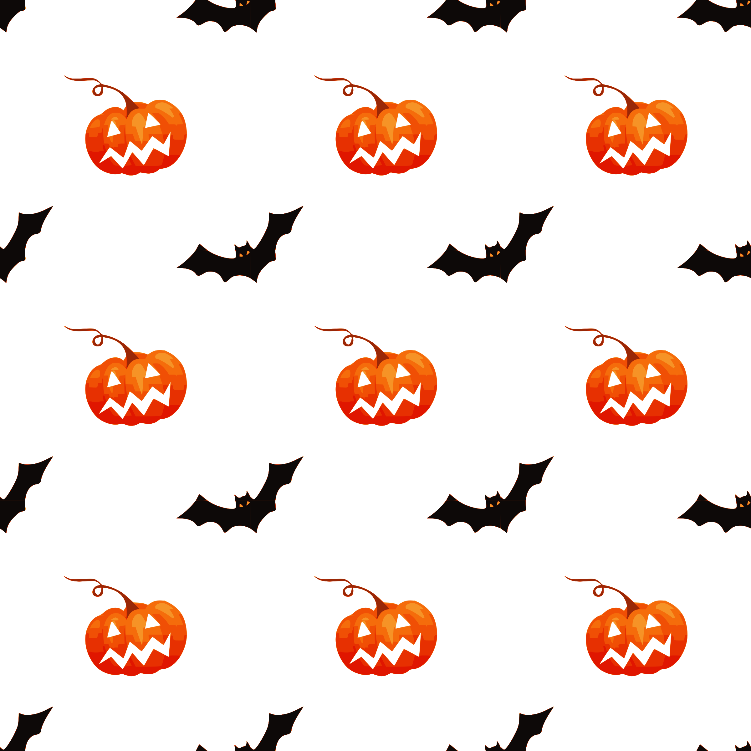 Big Image - Halloween Pattern Png (2400x2400)