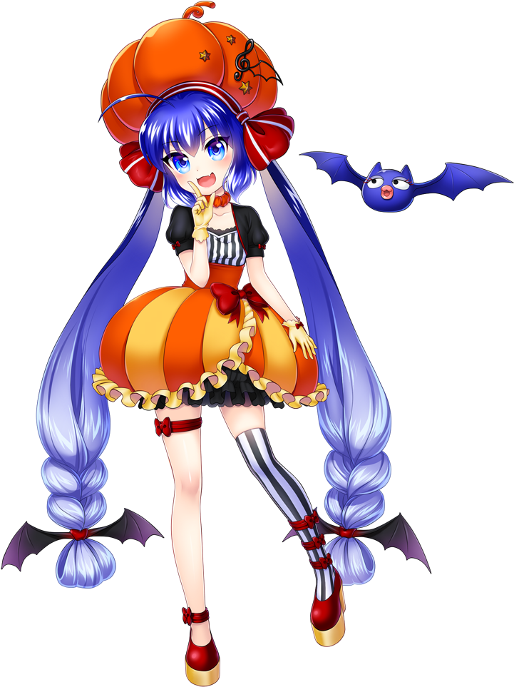 Halloween 2016 By Cerisecherryseeu - Otomachi Una Halloween (750x1000)
