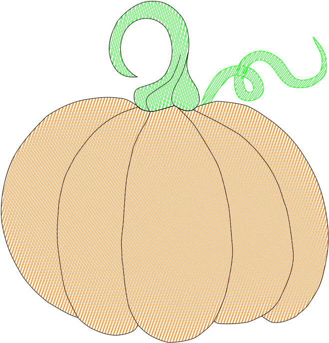 Free Pumpkin For Eggbot - Halloween Gresskar Tegninger (800x800)