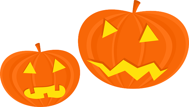 Citrouilles Halloween Vector Clipart - Halloween Clip Art (640x361)
