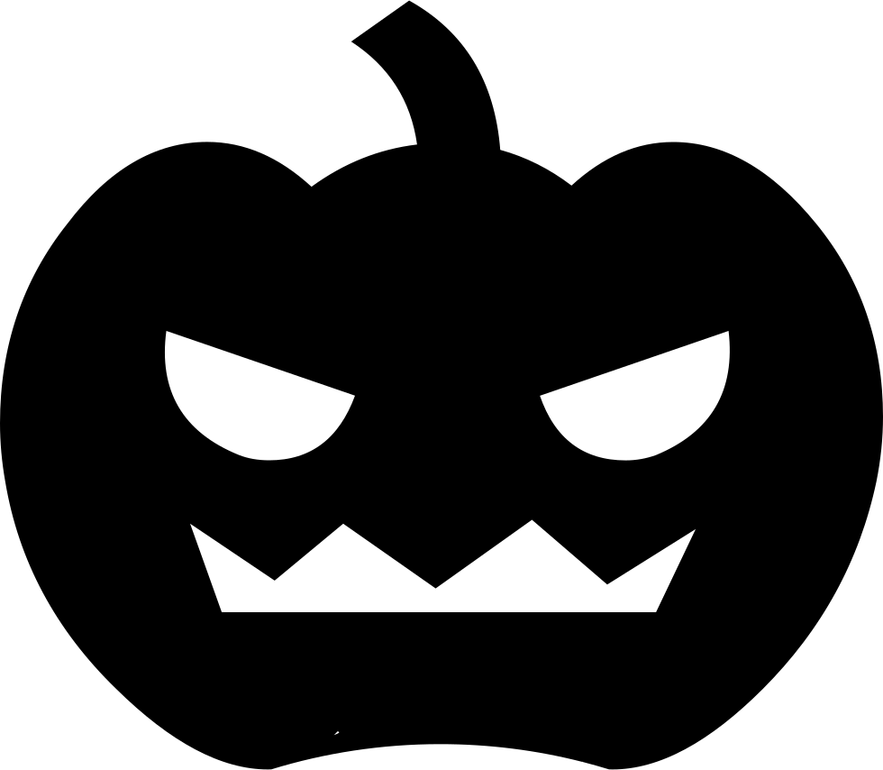 Scary Pumpkin Comments - Pumpkin Png Icon (980x854)