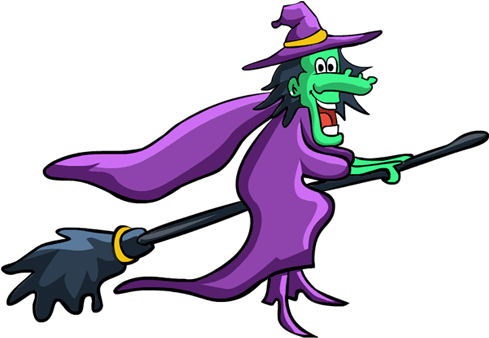 Halloween Witch Clipart - Halloween Witch Clipart (600x630)